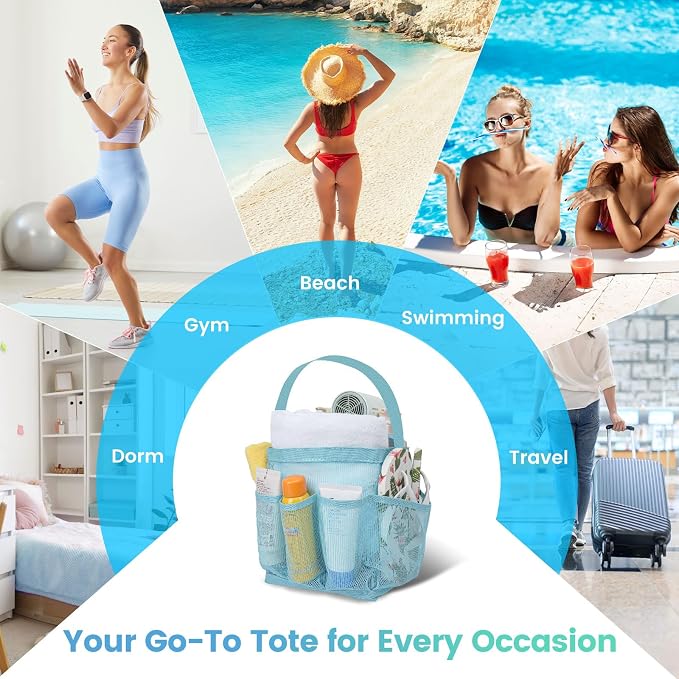 Shower Caddy Portable for College Dorm Room Essentials for Girls - Image 6