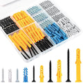 KURUI Wall Anchors Kit for Hanging Wall Art Decor, 135 Screws and 135 Drywall by KURUI