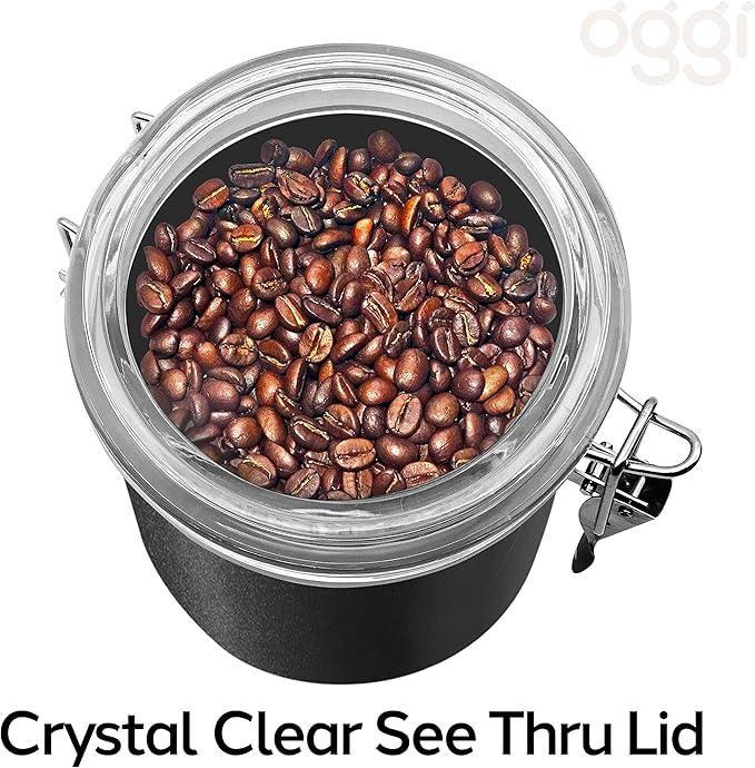 Oggi Stainless Steel Kitchen Canister 26 fl oz, Food Storage, Pantry Storage. - Image 4