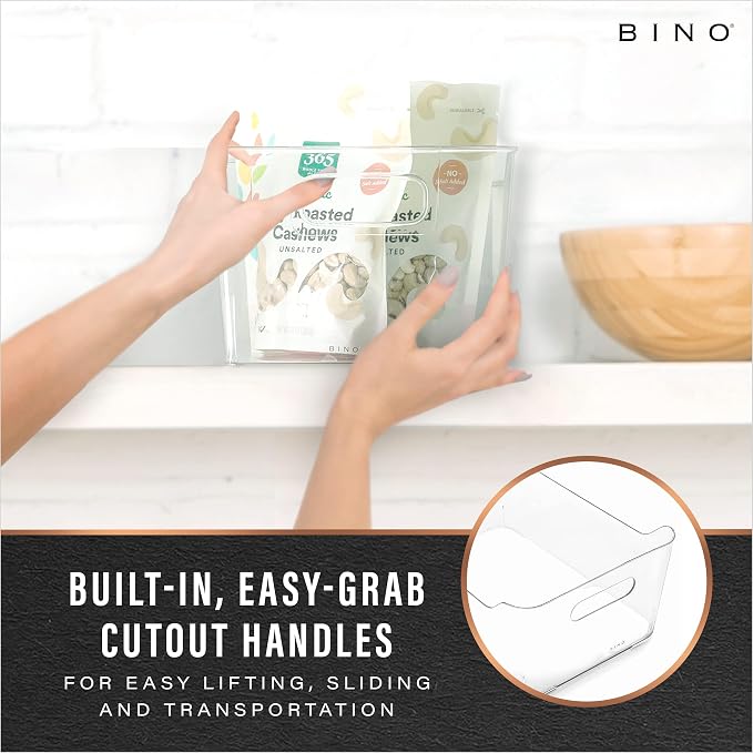 BINO | Plastic Organizer Bins, Large - Image 3