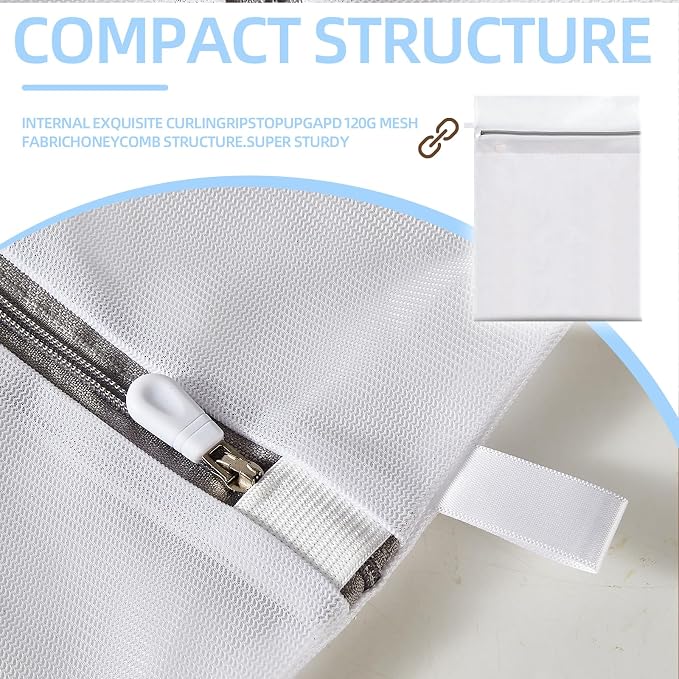 Mesh Laundry Bags, Mesh Wash Bags Durable Mesh Structure - Image 5