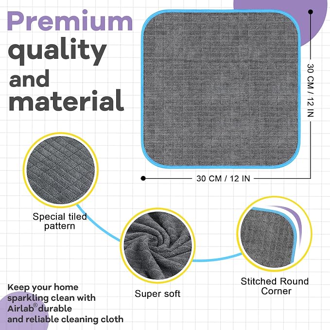 Airlab Microfiber Cleaning Cloth - Image 3