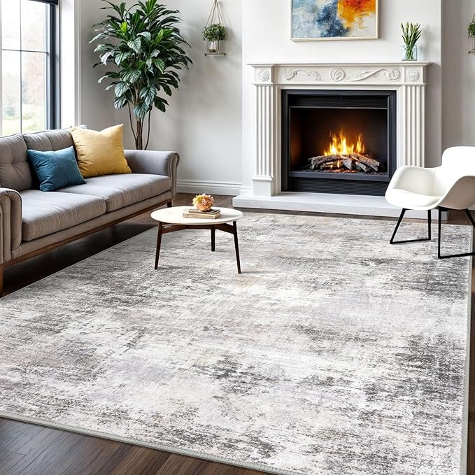 IOHOUZE Abstract Area Rugs 6x9 Ft Washable Rugs by iOhouze