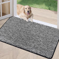 REFETONE Indoor Doormat, Front Door Mat 32"x40" Absorbent Rubber Backing Non by Refetone