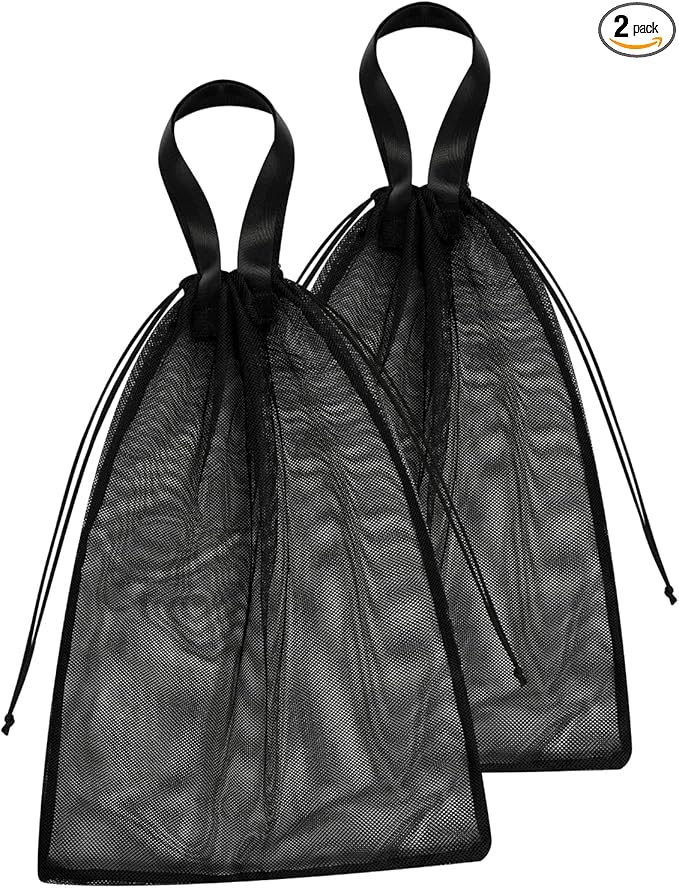 Mesh Laundry Bags with Handles & Double Drawstring Closure – Heavy Duty by Sun+Life+Style
