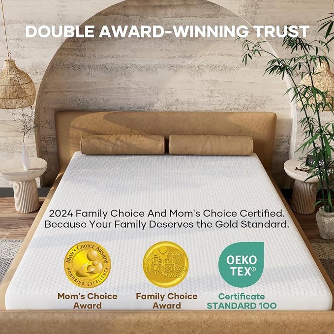 OhGeni 100% Waterproof Mattress Protector, California King Size Mattress Pad - Image 8