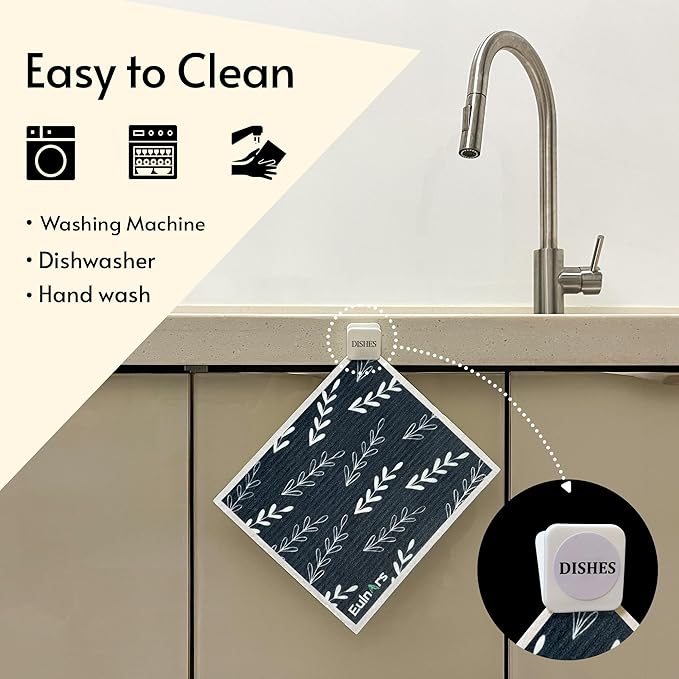 Swedish Dishcloths, 8 Pack Reusable Paper Towels - Image 2