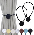 Magnetic Curtain Tiebacks - 12mm Magnetic Tie Backs by SLIFEOW