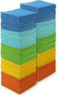 AIDEA Microfiber Cleaning Cloth 100PK, Soft Absorbent Rags, Microfiber Towels by AIDEAHOME