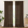 YoungsTex Linen Curtains 90 Inch Length by YoungsTex
