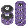 WICHEMI 10 Pack 4'' x 5/8'' Strip Discs Rust Remover Paint Stripping Wheel by WICHEMI