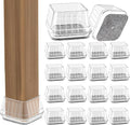 24PCS Square Chair Leg Floor Protectors by Violibar