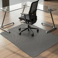 Kuyal Office Chair Mat for Hardwood Floor, Anti Slip, Non-Curve Computer Chair by Kuyal