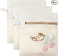 3 Pack Sock Laundry Bags by MDSXO- Small Durable Lingerie Delicates Bag by MDSXODirect