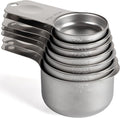 Stainless Steel Measuring Cups Set of 7 Stackable Heavy Duty Measuring Cups by X-zrew