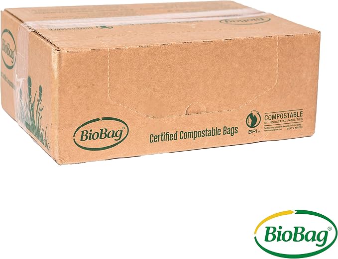 BioBag The Original Compostable Bag, 8 Gallon, 100% Certified Compostable Trash - Image 4