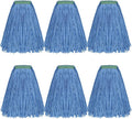 Matthew Cleaning 20oz 6Pack Cotton Floor Mop, Cotton Looped-Open String Heavy by MATTHEWCLEANINGPRODUCTS