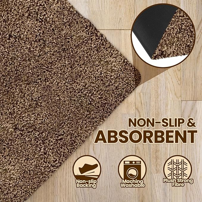Premium Microfiber Indoor Door Mat – 20"x30" Washable Entry Mat, Waterproof - Image 5