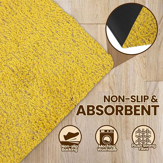 Premium Microfiber Indoor Door Mat – 24"x36" Washable Entry Mat, Waterproof - Image 5