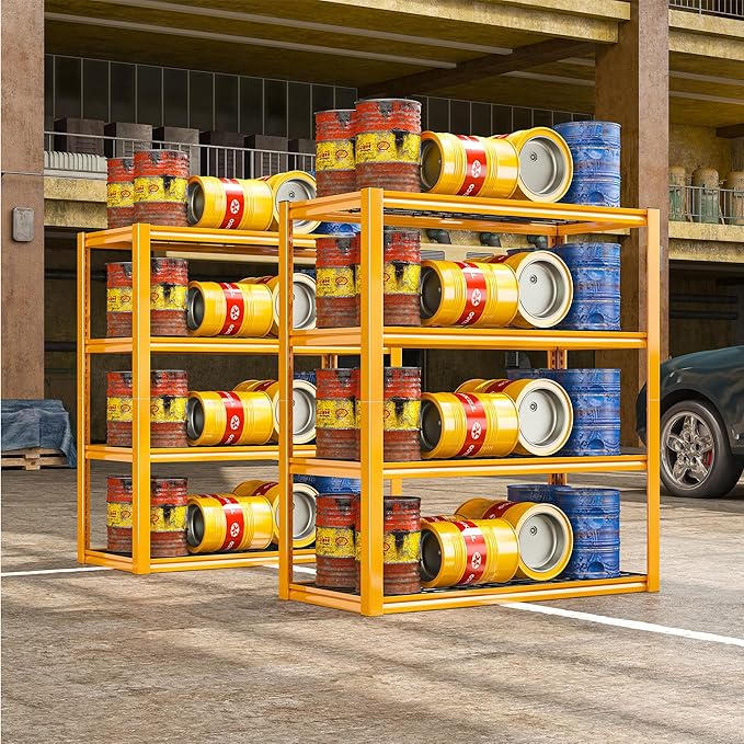REIBII 40" W Garage Shelving 2240 LBS Storage Shelves Adjustable Heavy Duty - Image 7