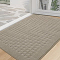 BEQHAUSE Waffle Door Mats Indoor 32"x48", Dog Mat by BEQHAUSE