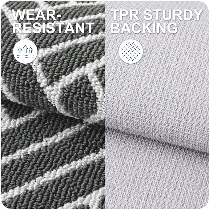 OLANLY Indoor Door Mat, 36x24 Inch, Dirt Resistant and Absorbent, Non-Slip - Image 3