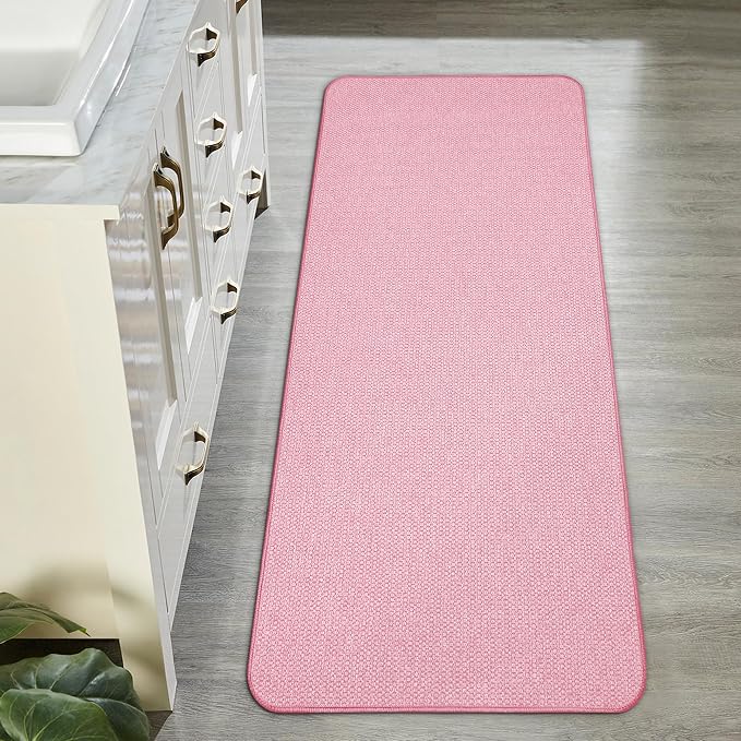 Bath Mat, Ultra Thin Bathroom Runner Rugs, Large Bath Mats by BosapDirect