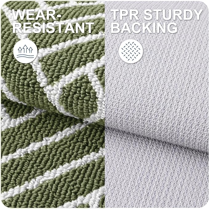 OLANLY Indoor Door Mat, 48x32 Inch, Dirt Resistant and Absorbent, Non-Slip - Image 3