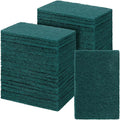Hoolerry 50 Pcs Heavy Duty Scouring Pads Non Scratch Household Scrub Pads by Hoolerry