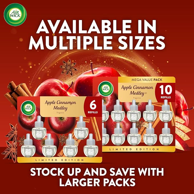 Air Wick Scented Oils 0+10 Apple Cinnamon Medley​ - Image 7