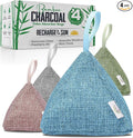 4 Pack Bamboo Charcoal Air Purifier Bags 200 Grams Each by CallaBurst