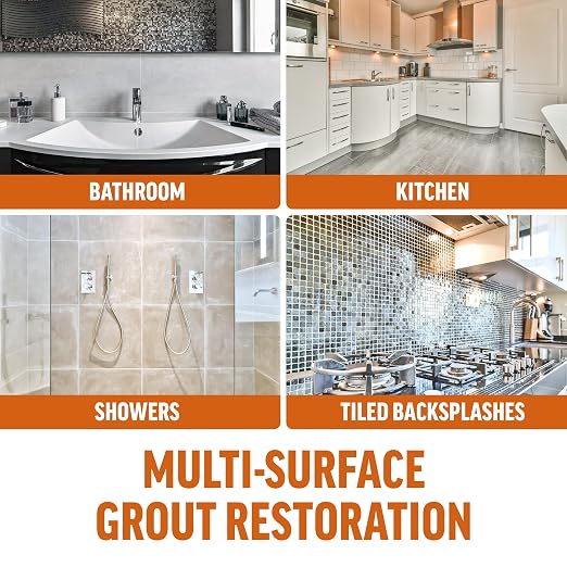 Multi-Surface Cleaning With Grout Paint Pen White - Image 8