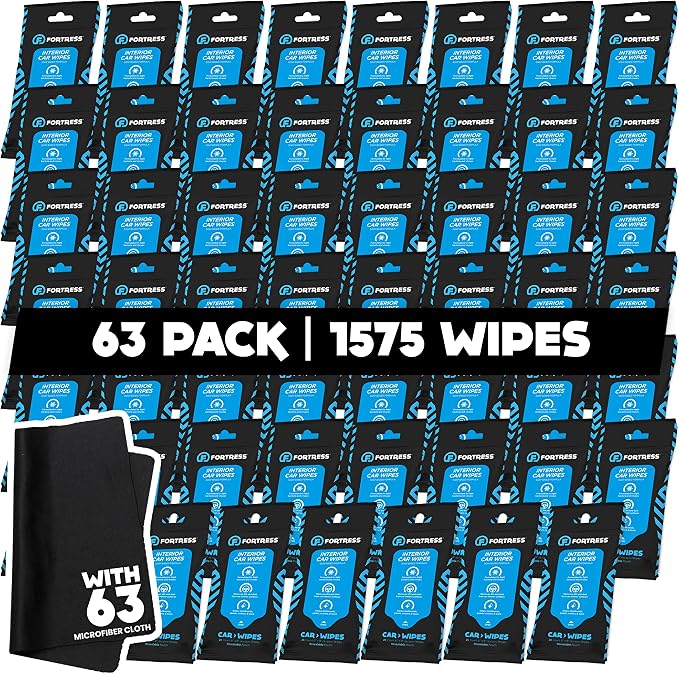 Fortress Car Interior Wipes by Fortress