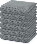 Homaxy 100% Cotton Waffle Weave Kitchen Dish Towels, Ultra Soft Absorbent Quick by Homaxy