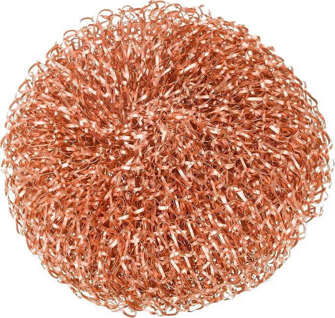 Redecker Real Copper Pot Scrubbers – Double-Layer Copper Scouring Pads - Image 3