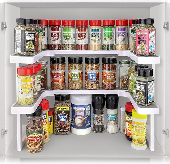 Spicy Shelf Patented Spice Rack and Stackable Organizer - Image 2