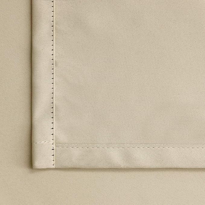 BGment Beige Blackout Curtains 72 Inches Length - Image 7