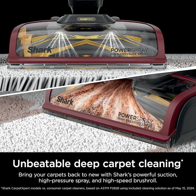 Shark CarpetXpert HairPro Upright Carpet Cleaner, Lightweight & Powerful - Image 2