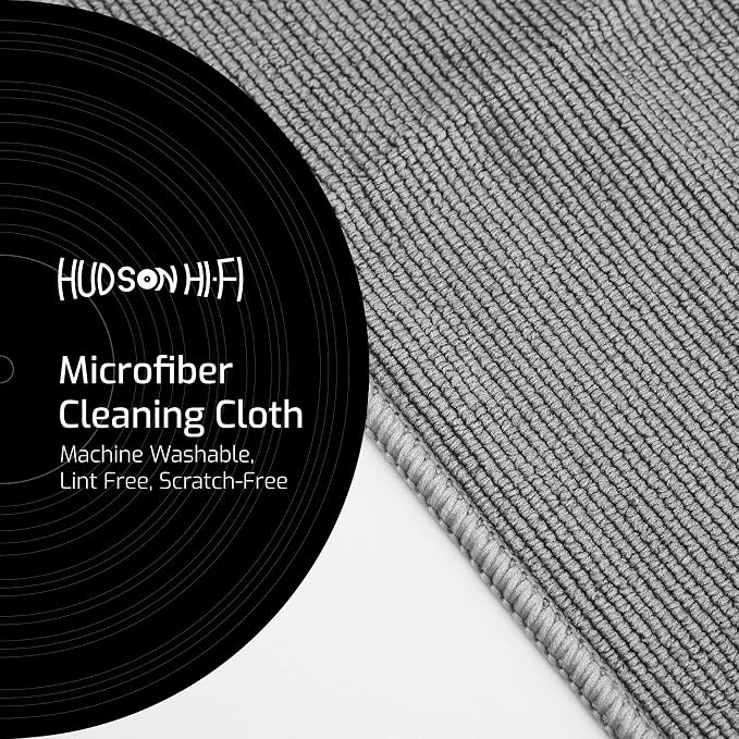 Hudson Hi-Fi Anti Static Microfiber Record Cleaning Cloth - Image 2
