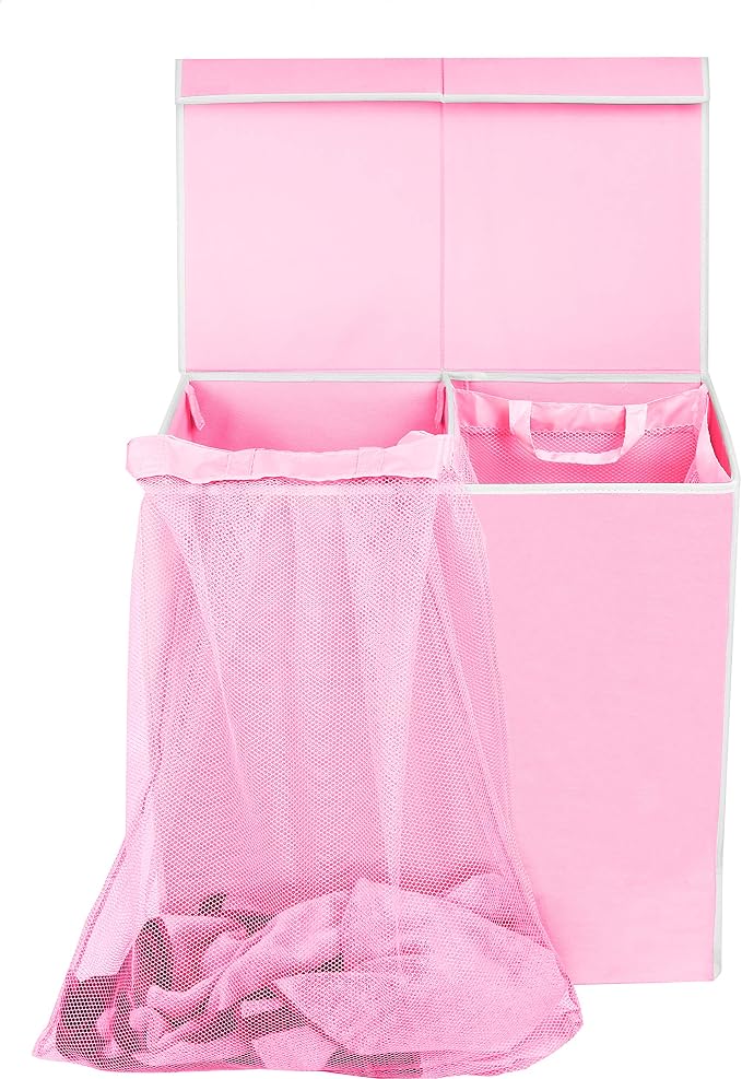 Simple Houseware Double Laundry Hamper - Image 5