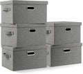 Medium 15" 21 Quart Collapsible Stackable Storage Bins by GraciadecoStorage