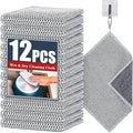 Navona 12 Pcs New Upgrade Steel Wire Dishcloth, Dry and Wet Dual-Use Steel Wire by Unknown