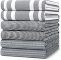 Homaxy Premium Kitchen Towels, Large Cotton 380 GSM Kitchen Hand Towels by Homaxy