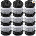 Blulu Plastic Dish Scrubbers for Dishes Pot Round Nylon Pad, Mesh Scouring Non by Blulu