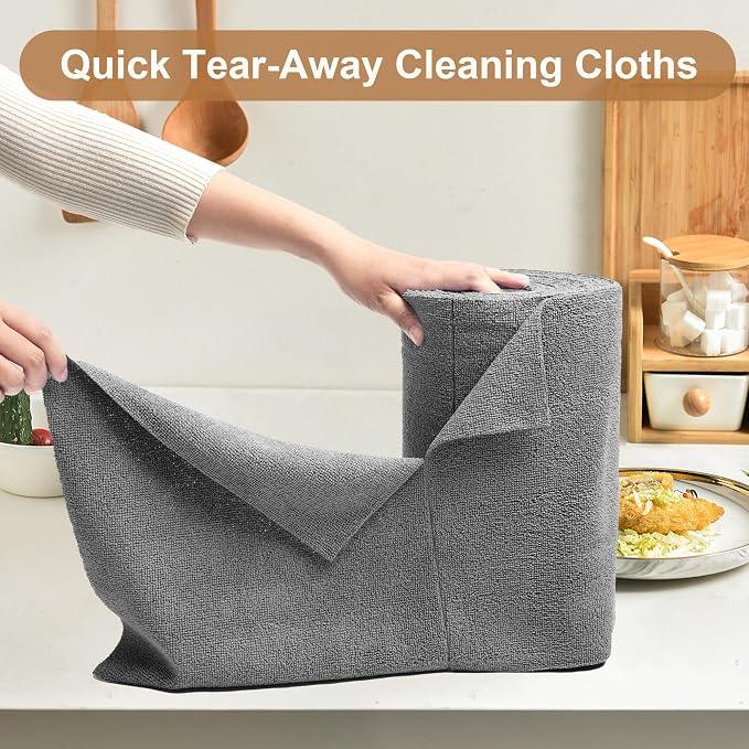 LIVOS Microfiber Cleaning Cloth Roll - Image 2