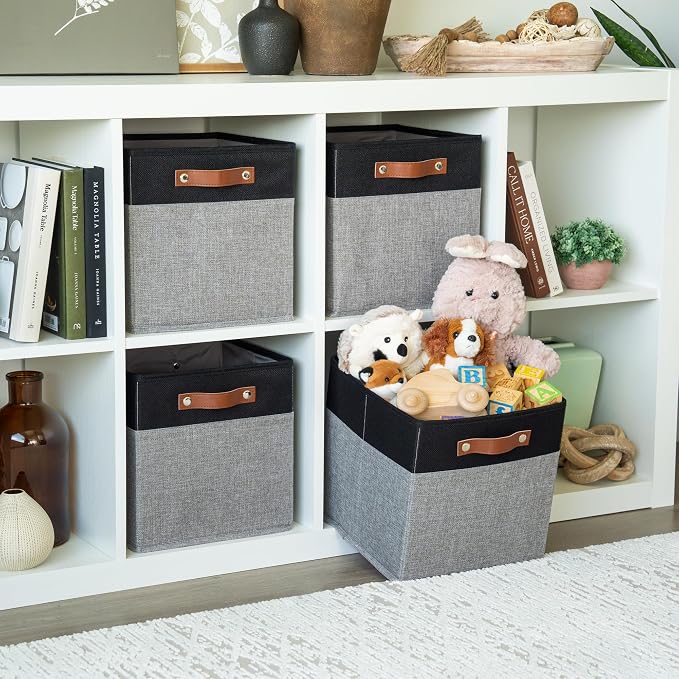 OrganiHaus 11x11 Cube Storage Bins - Image 3