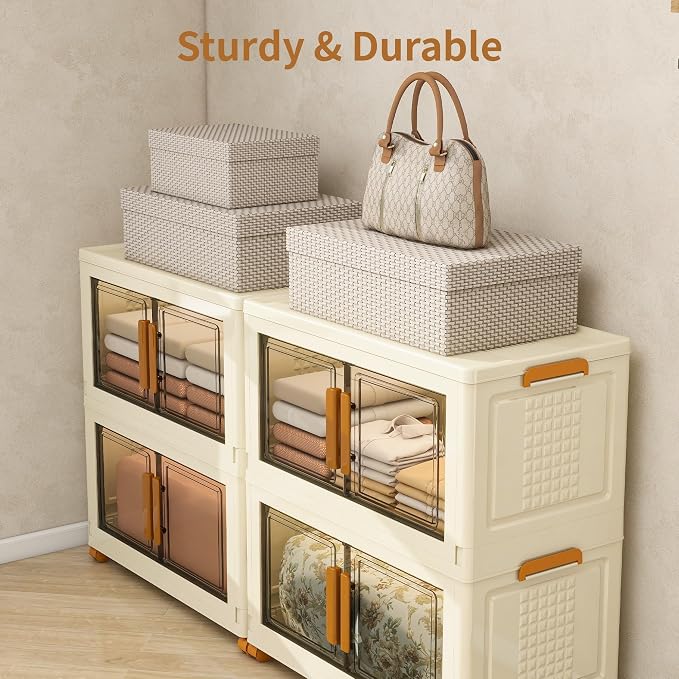 Plastic Stackable Storage Bins - Image 5