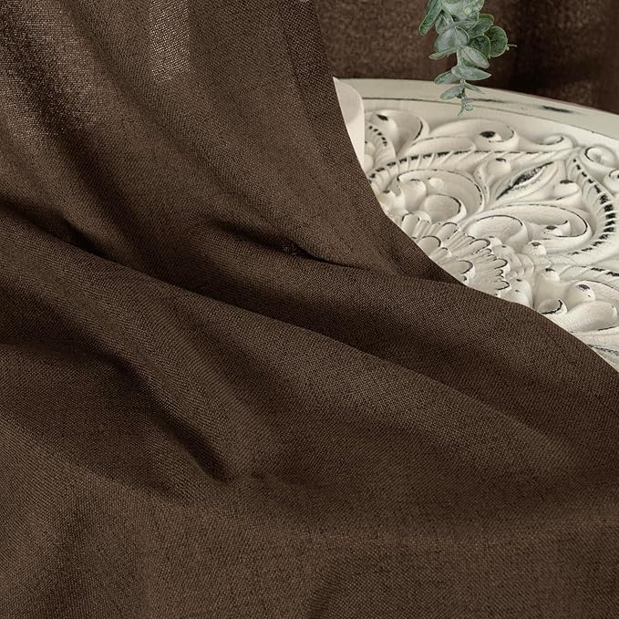 YoungsTex Linen Curtains 90 Inch Length - Image 8