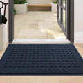 BEQHAUSE Waffle Door Mats Indoor 24"x36", Dog Mat by BEQHAUSE