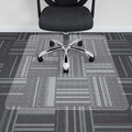Large Chair Mat for Carpet, Easy Glide Plastic Carpet Floor Protector Mat for by HOMEK